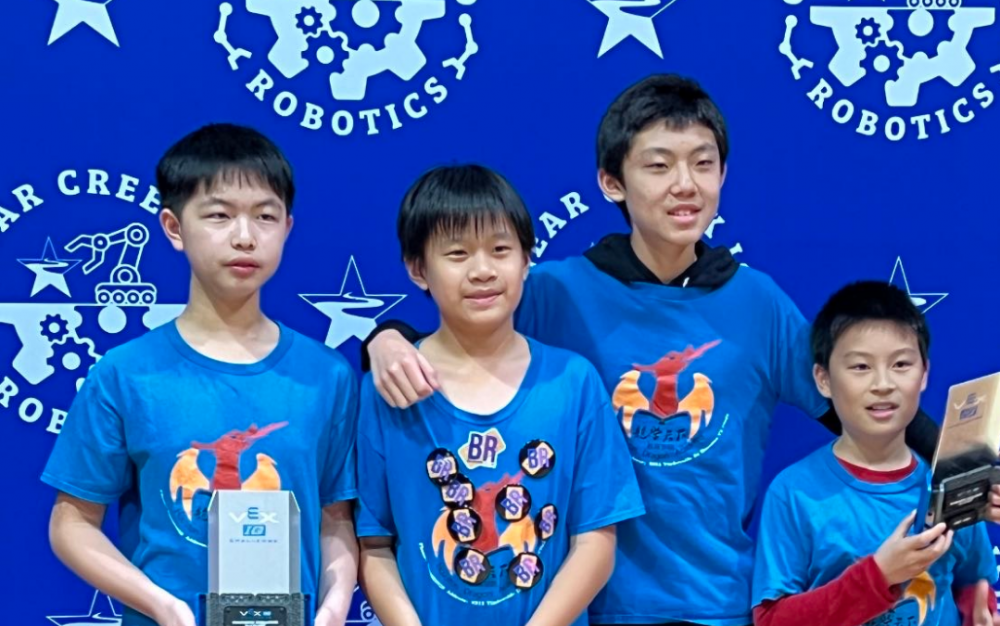 龍學天下中文學校機器人隊表現出色！ 叁支隊伍將參加今年世界杯比賽！