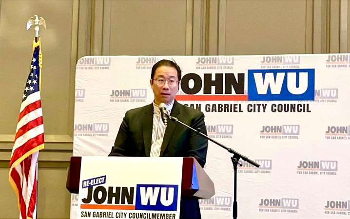 圣盖博市议员吴程远 宣布竞选连任　美南新闻传媒集团全力支持