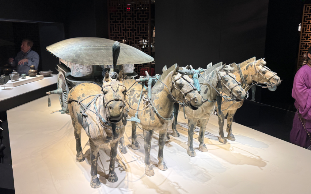 120余位休斯頓華人參觀兵馬俑展 共敘文明傳承