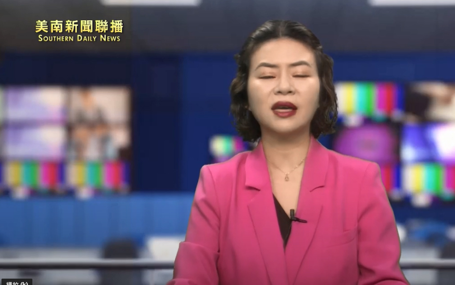 孙文学校总校长张亚中蒞临美南新闻，并在美南电视摄影棚举行「张亚中电视座谈会」
