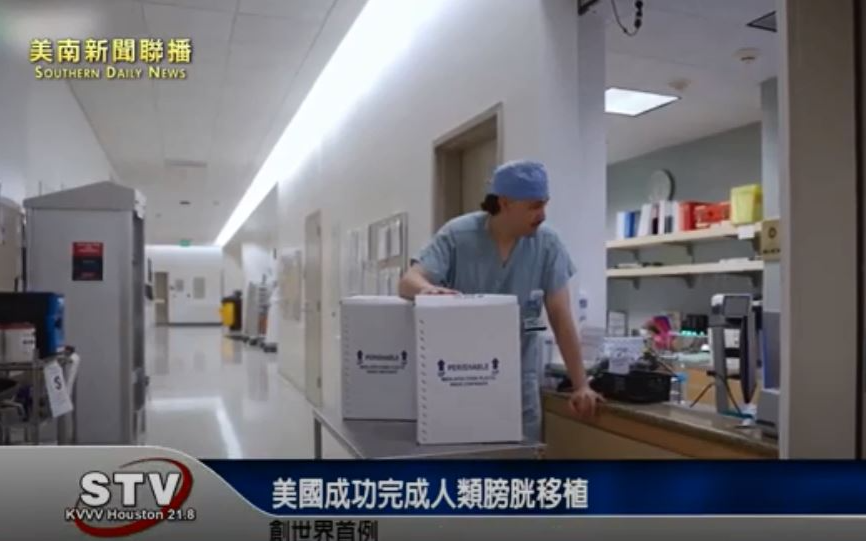 美國成功完成人類膀胱移植 創世界首例