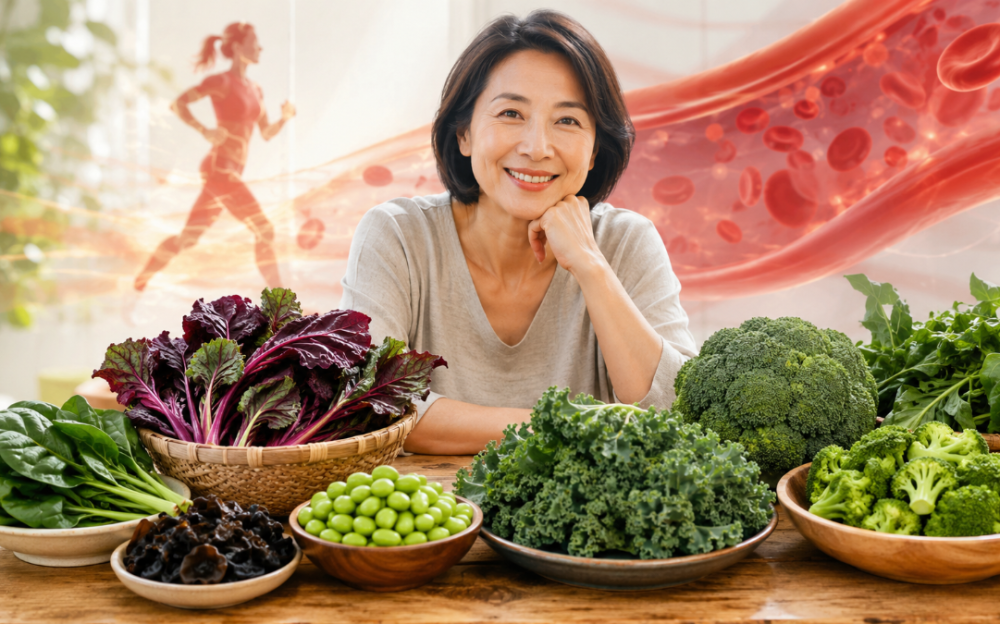 疲倦、頭暈、臉色差？這些高鐵蔬菜可能是天然補給站