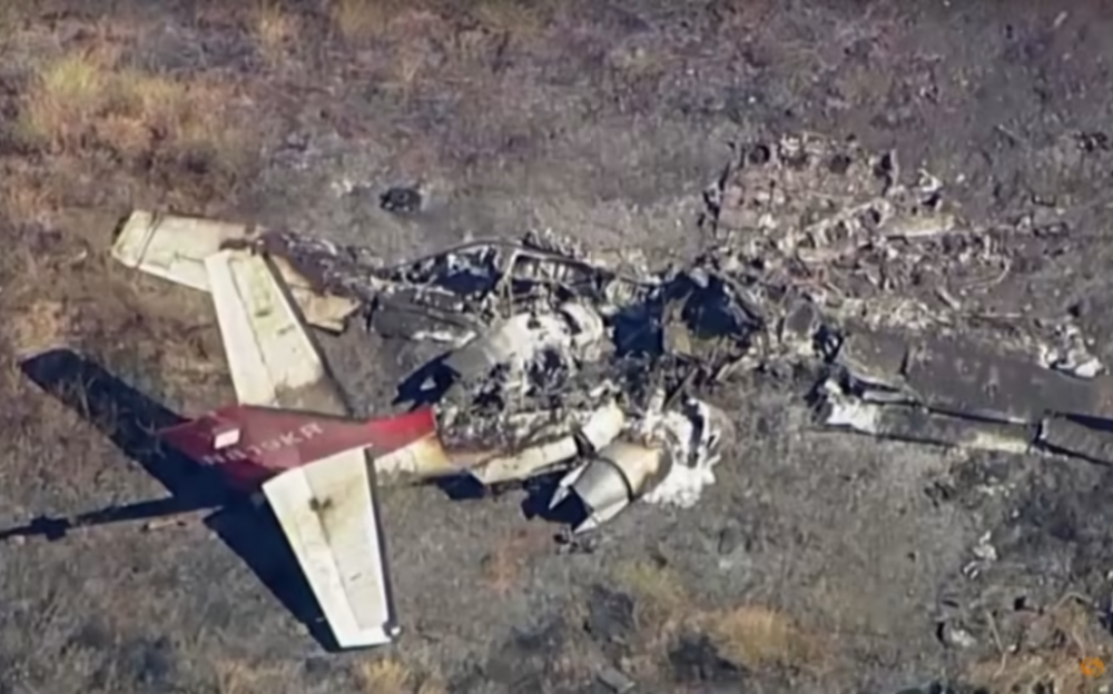 洛杉矶郊外私人飞机失事 六人全部遇难