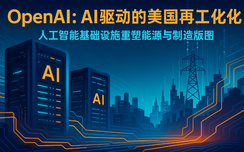 OpenAI:从AI革命到美国再工业化的引擎