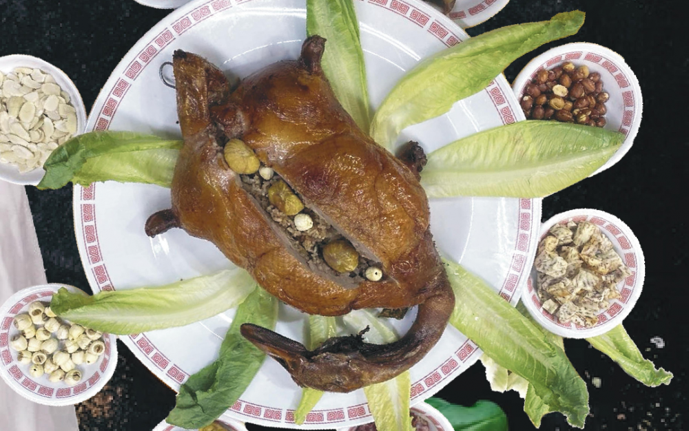 中秋节，丁師傅的八寶鴨和北京烤鸭是最应景的硬菜！