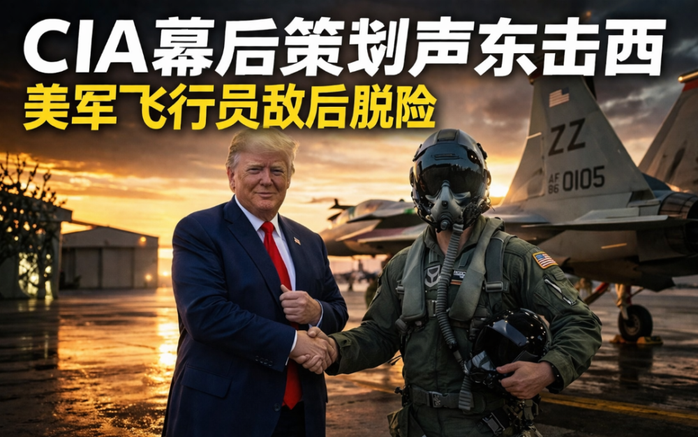 CIA幕後策劃聲東擊西   美軍飛行員敵後脫險