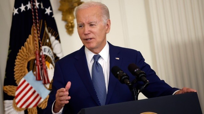 The White House under President Joe Biden has been keen to push for greater communication between Washington and Beijing to reduce the risk of miscalculation by either side and lower the risk of further escalation. Picture: Chip Somodevilla/Getty Images