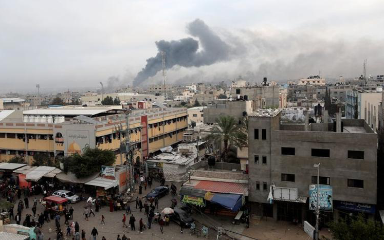 以色列在加沙南部继续与哈马斯作战