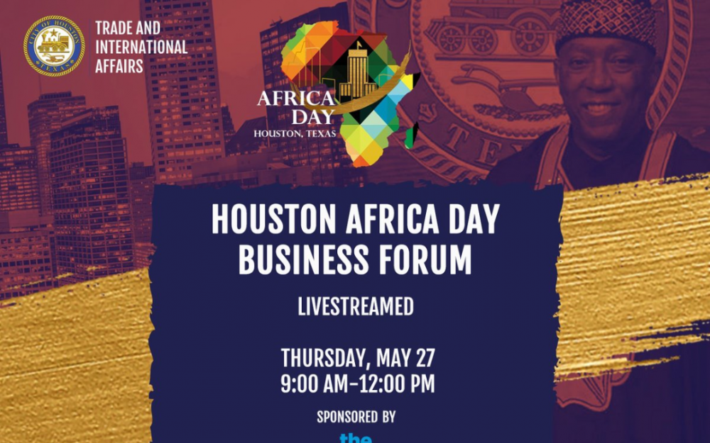 休斯顿市举办商业论坛庆祝 2021 年“休斯顿非洲日”