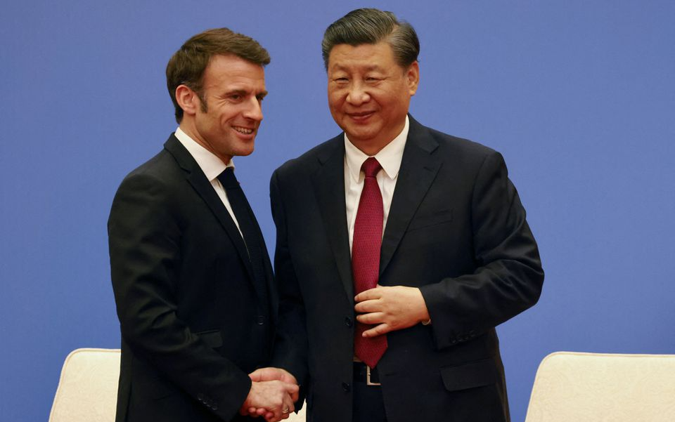 中法發表聯合聲明 法國重申堅持一個中國