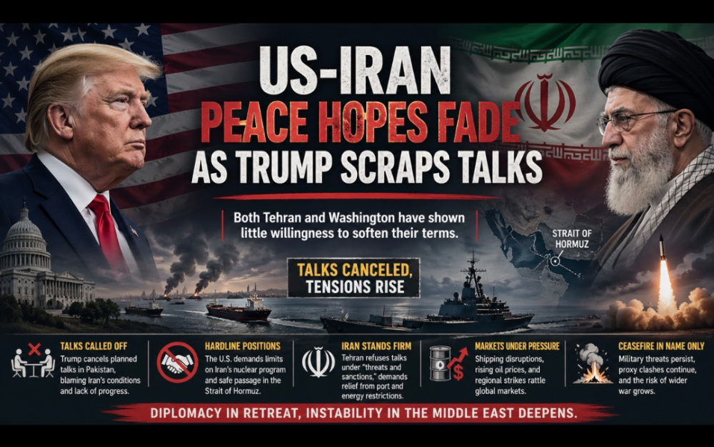 美伊和談破裂希望渺茫　特朗普取消談判令中東局勢再度緊張