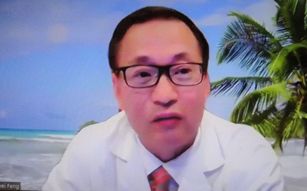 全球華人” 致敬醫護人員” 雲端晚會 豐建偉醫生作「美國新冠疫情講座」