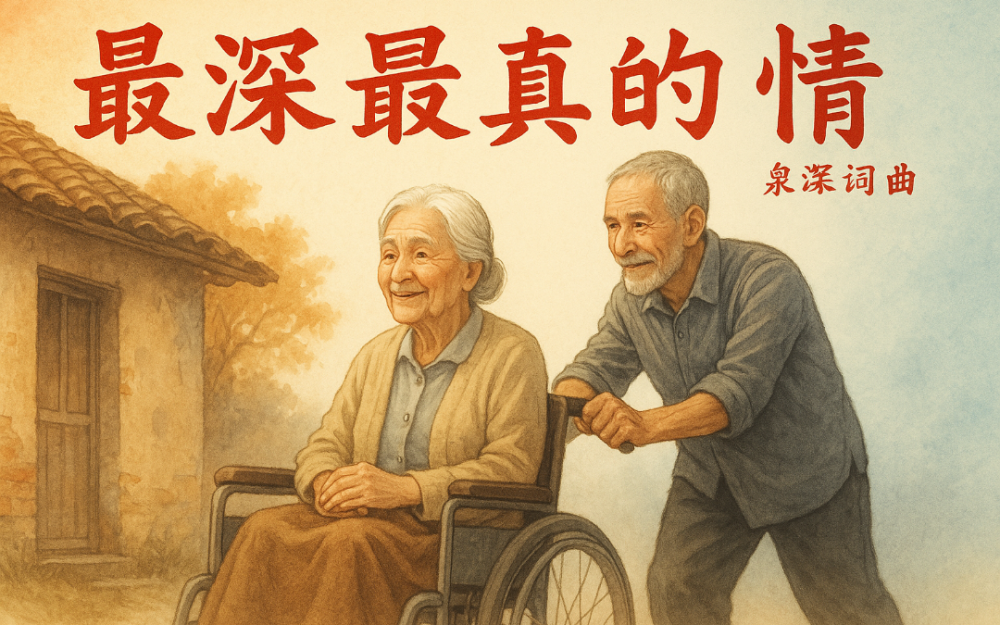 歌曲《最深最真的情》——父亲节献给92岁慈父的礼物