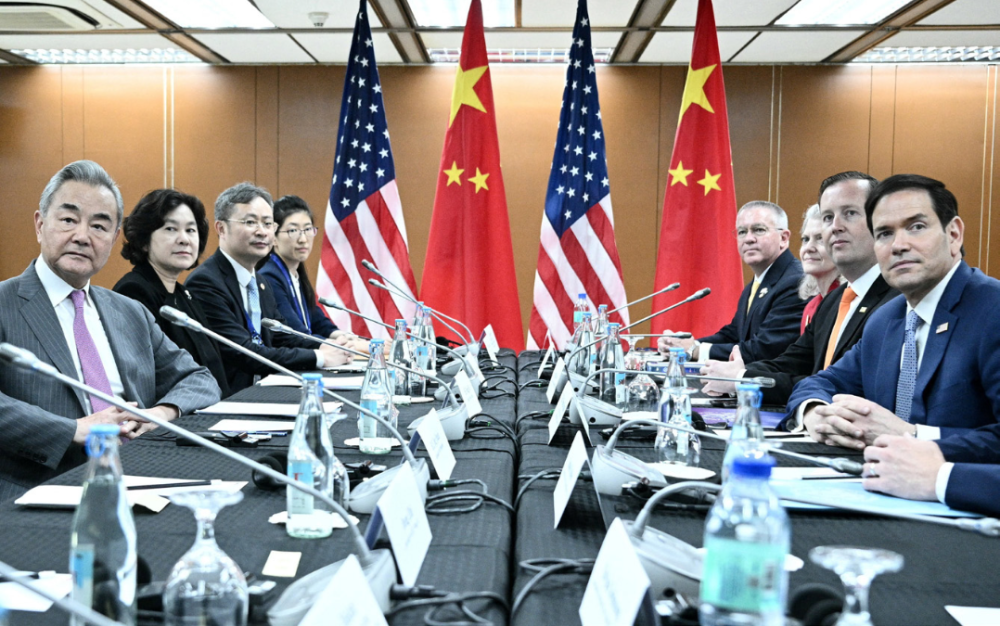 王毅會見盧比歐 盼籌備好下階段高層交往