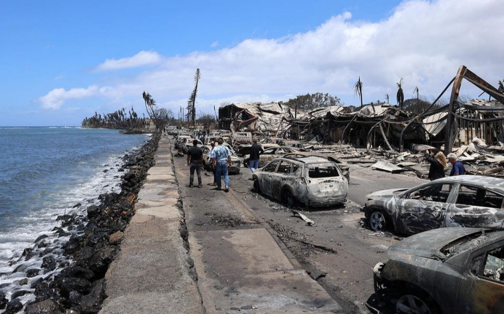 夏威夷野火增至96死 歐巴馬助賑災