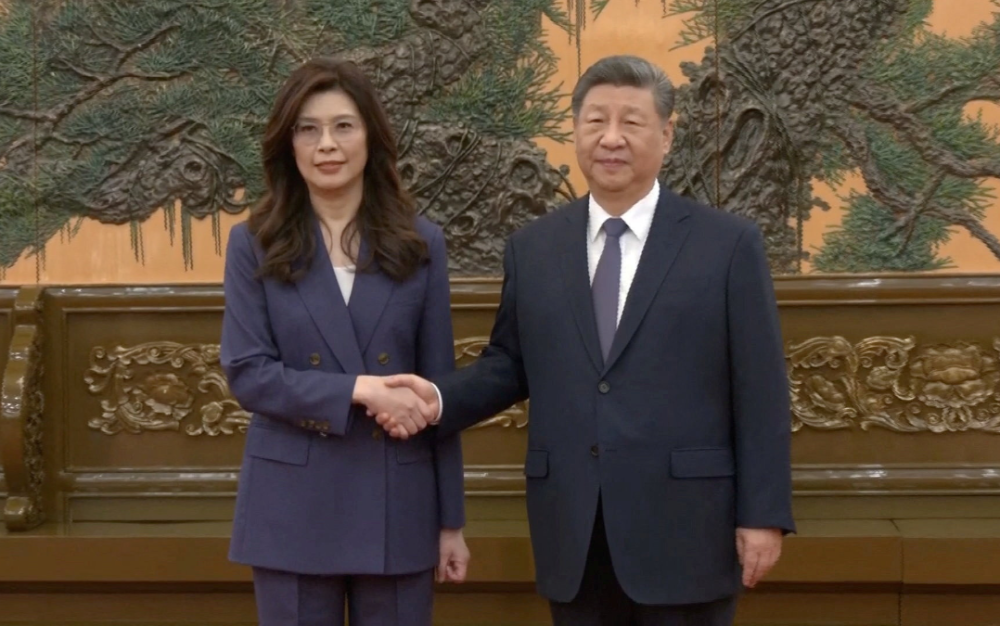 鄭習會 習近平強調正確認同與和平發展