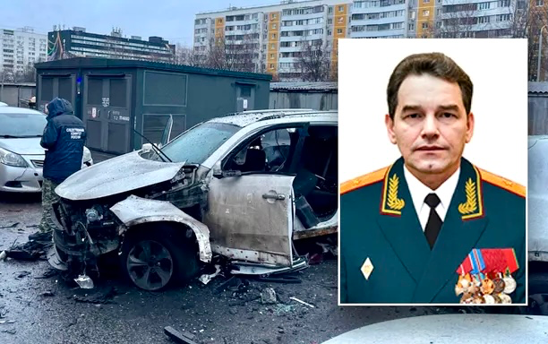 俄軍高級將領莫斯科遭汽車炸彈襲擊身亡——今年以來第叁名俄方高級軍事領導人遇襲