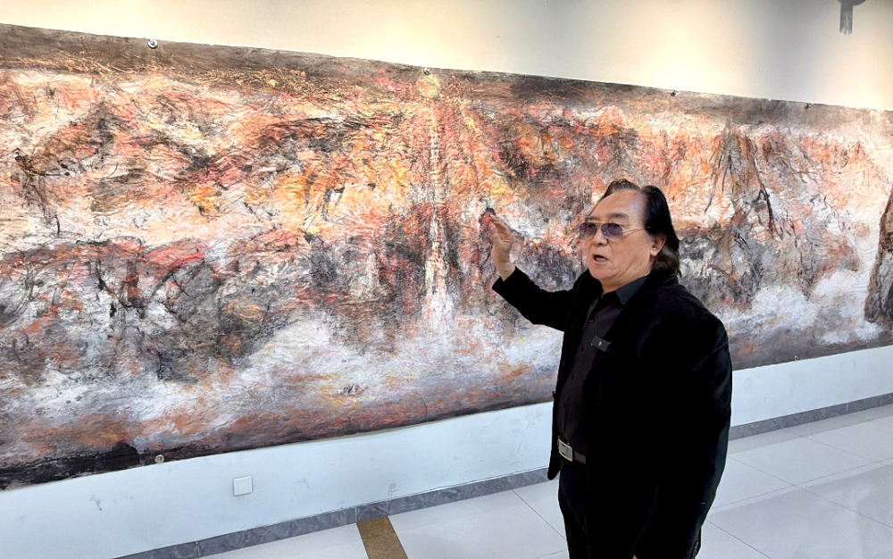 千古风流人物——王鑫生《赤壁怀古》巨幅水墨的创作源泉与艺术灵魂