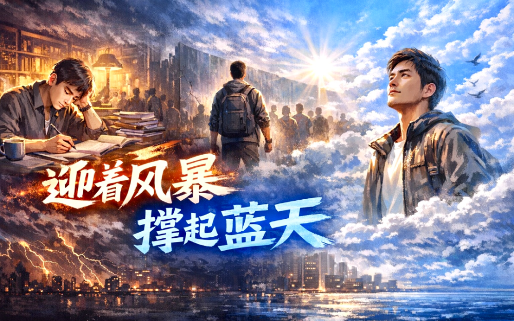 迎著風暴，爲沉默的華人撐起一片藍天——創作《迎著風暴 · 撐起藍天》的精神源泉與時代意義