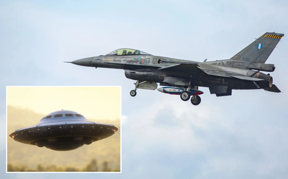 美軍F-16戰機遭不明飛行物撞擊:解密文件揭露757起UAP事件 引發外星科技猜想