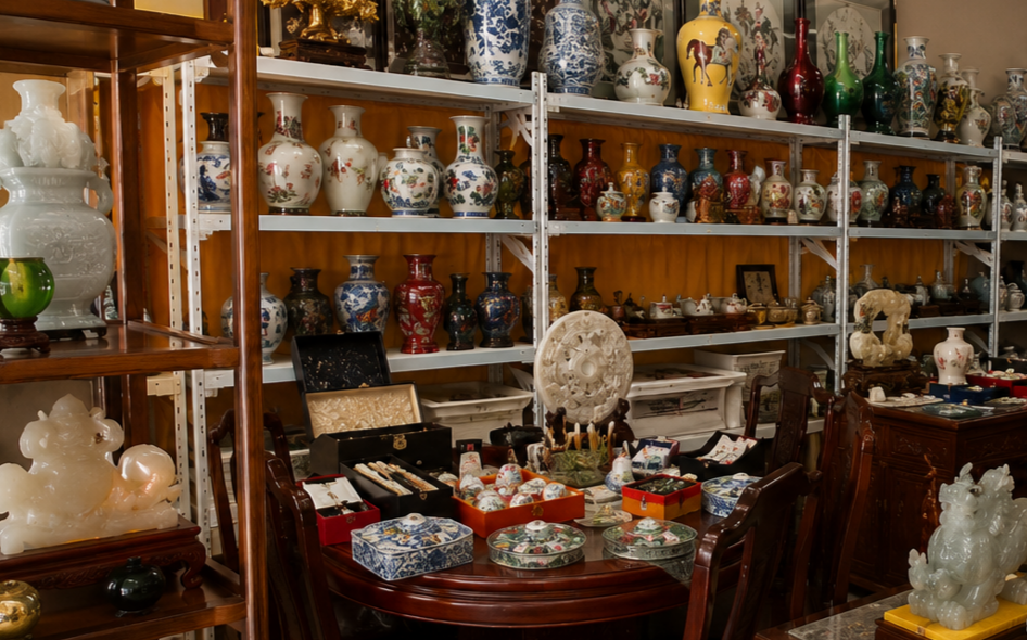 國之精品--紅木家私、陶瓷精品在中國城清倉大甩賣 ！