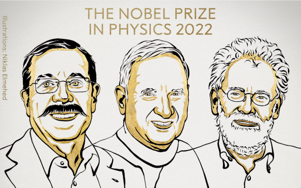 諾貝爾物理學獎揭曉 美法奧地利3學者專研量子力學獲殊榮