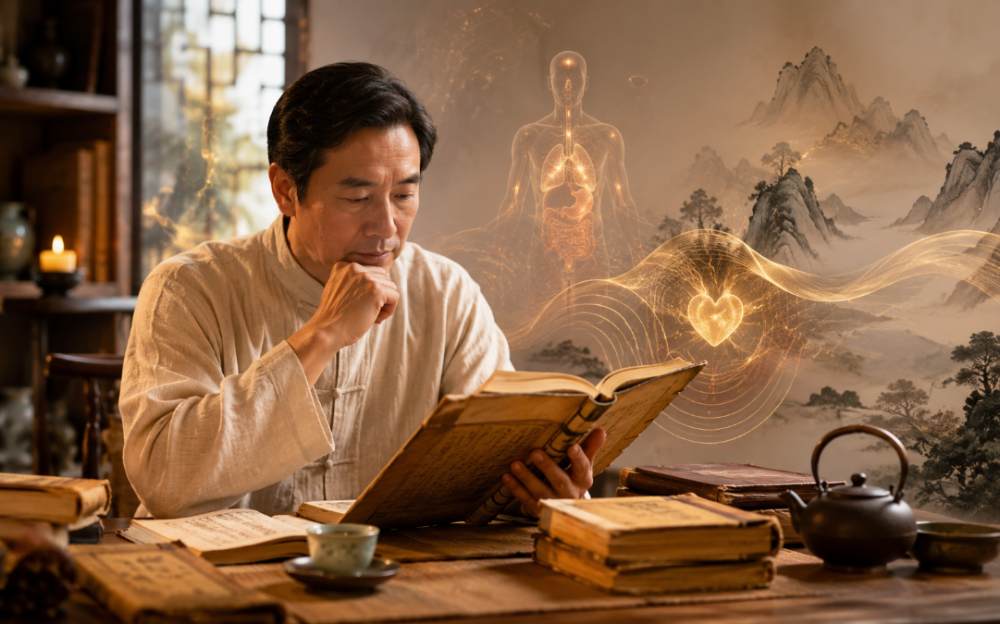 从《黄帝外经》到现代压力研究，情绪不只心情，更是养生的入口