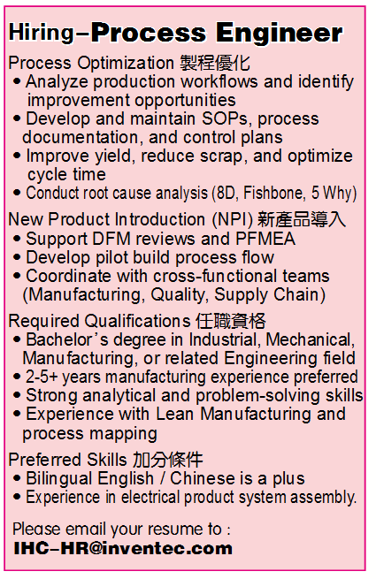 Hiring-Process Engineer