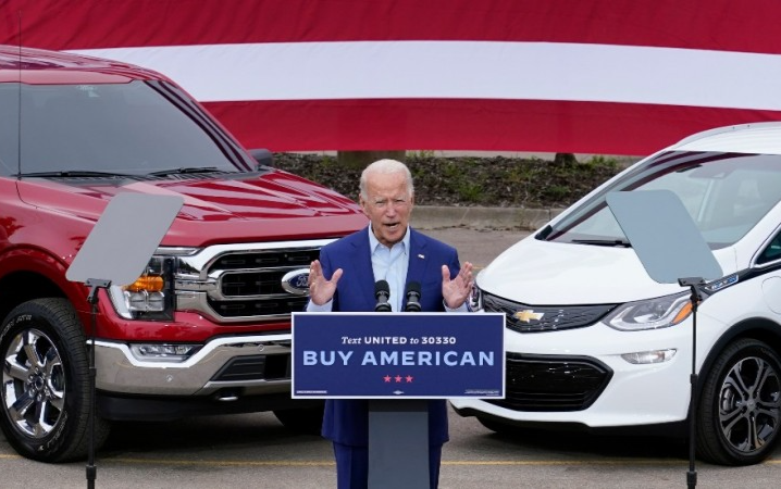 白宫将投资30亿美元用於推动电动汽车电池生產  政府希望美国工人在美国製造大量电动汽车电池