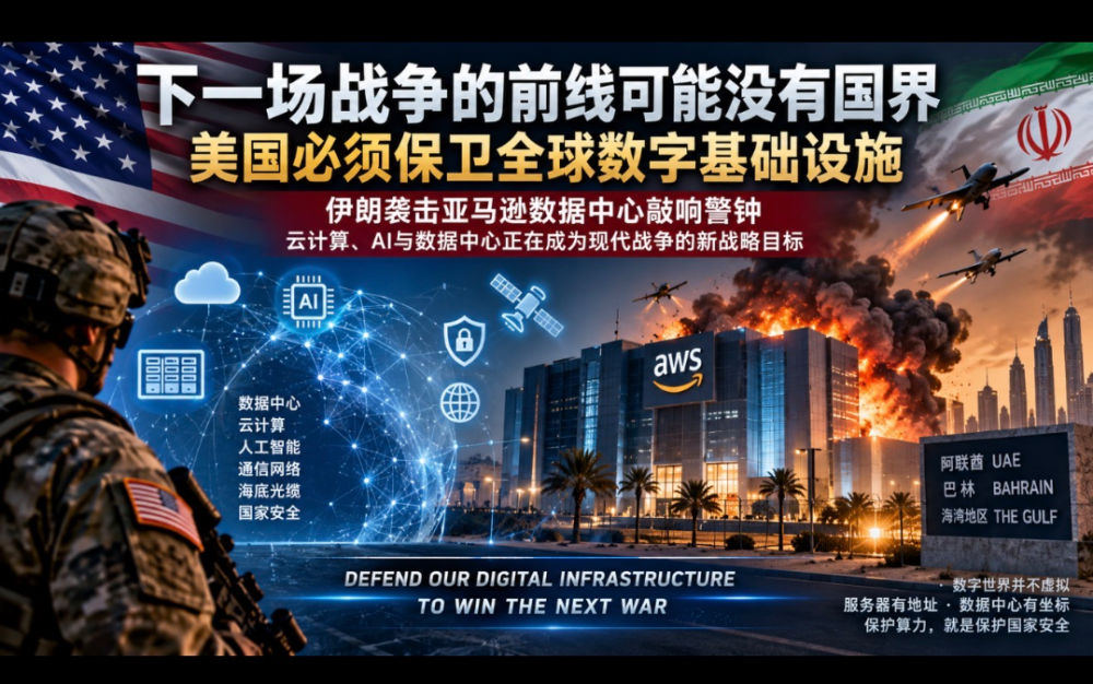 下一場戰爭的前線可能沒有國界：美國必須保衛全球數字基礎設施