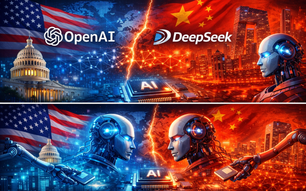 OpenAI指控中國DeepSeek“蒸餾”美國産大模型訓練AI