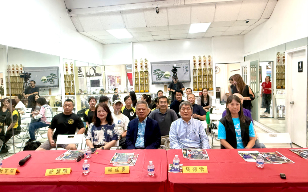 首屆國際武術節新聞發布會在休斯頓隆重舉行