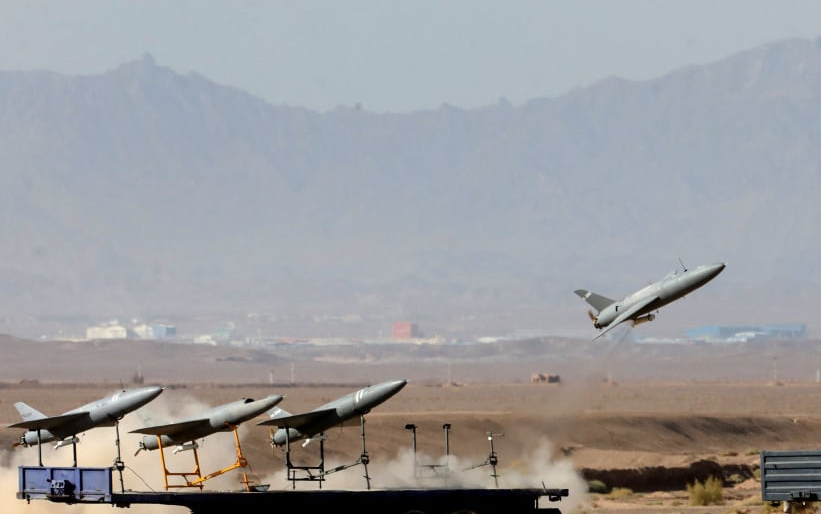 伊朗對以色列發動無人機襲擊，“數小時內”到達襲擊目標