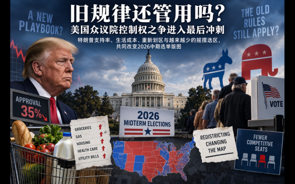 舊規律還管用嗎？共和黨或憑結構性優勢守住衆議院