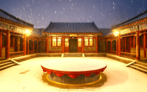 蛇年的第一场雪  北京终于走进我的记忆