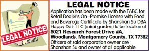 LEGAL NOTICE