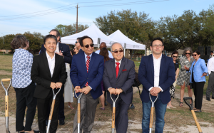 夏普斯堂步道(Sharpstown Trail)动土典礼,冠盖云集