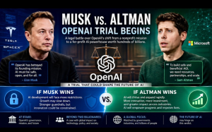 馬斯克對陣奧特曼：OpenAI轉型之爭開庭　或重塑人工智能産業未來