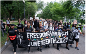 参议院一致同意通过六月节后该定為联邦假期的法案 在眾议院通过该法案后交给拜登总统签署成為法律 国会议员格林讚扬参议院通过六月节為联邦假期法案