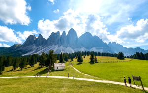 徒步盖斯勒山:走进阿尔卑斯山脉的石流奇境