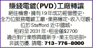 赚钱电镀（PVD）工厂转让
