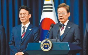 国务总理 提名金民锡 国安室长 魏圣洛务实