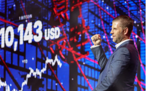 川普次子出席香港論壇　稱比特幣將漲到100萬美元