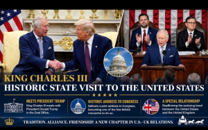 英王查爾斯叁世曆史性訪美——會晤特朗普並在國會發表演講 強調美英“特殊關系”新篇章