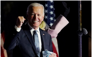 拜登7300万最高票创造歷史击败川普成為第46任总统 参议员哈里斯打破种族和性别壁垒成為第一位女性副总统