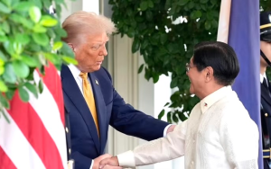 特朗普会见菲律宾总统小马可斯    聚焦关税与防务联盟    目标直指奥巴马