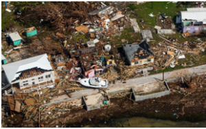 颶风伊恩在减弱為热带风暴之前对佛罗里达州西南部造成严重破坏 伊恩在袭击佛州后再次加强為颶风现在前往佐治亚州卡罗来纳州