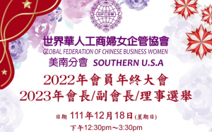 2022年世华工商妇女会年终大会暨选举投票