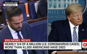 特朗普宣布冠状病毒测试具有里程碑意义 并嘲讽CNN发布假新闻