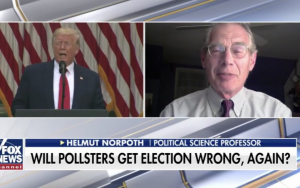 曾预测特朗普2016年获胜的教授认为特朗普会再次获胜